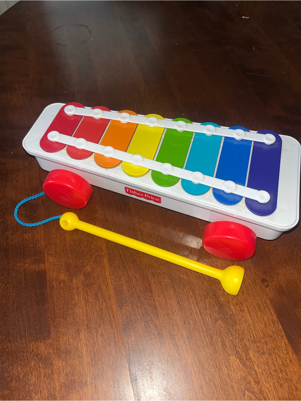 Fisher-Price Rainbow Xylophone Pull Toy - Multicolor